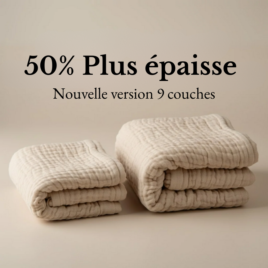 Nouvelle Couverture d’Hiver ~ Mousseline 9 Couches