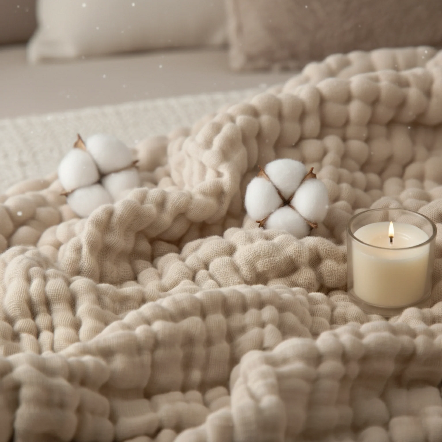 Nouvelle Couverture d’Hiver ~ Mousseline 9 Couches